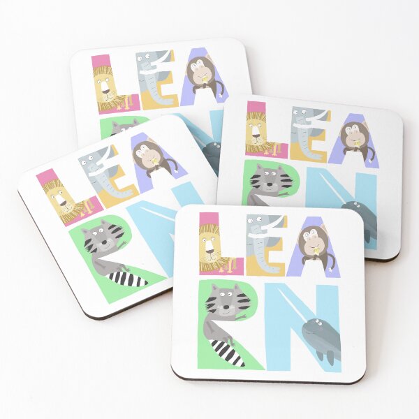 Item preview, Copy of Happy! Illustrated Alphabet Animals designed and sold by Carla Daly.