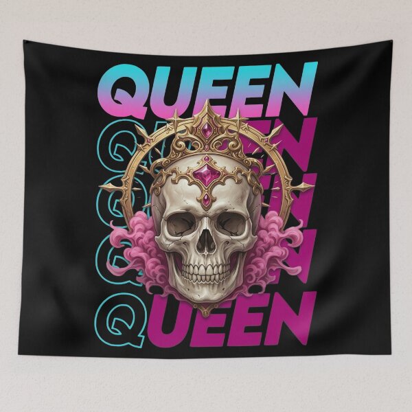 Item preview, Queen Skull designed and sold by MOFAPPAREL.