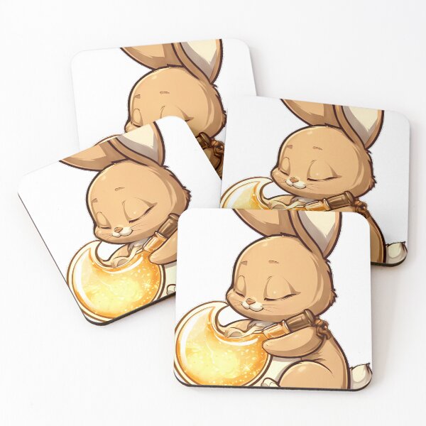 Item preview, Apothecary Moon Rabbit designed and sold by IllumeInk.