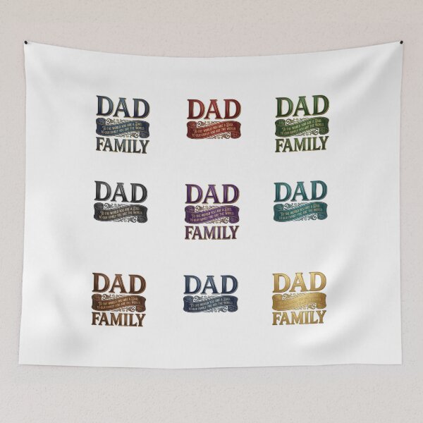 Item preview, Heartfelt "To the World You Are a Dad" Quote – Premium Father’s Day Gift. Sticker set designed and sold by SideKickCreates.