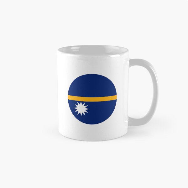 Item preview, Nauru Circle Flag NR designed and sold by shitpostee.