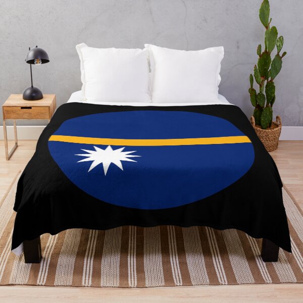 Item preview, Nauru Circle Flag NR designed and sold by shitpostee.