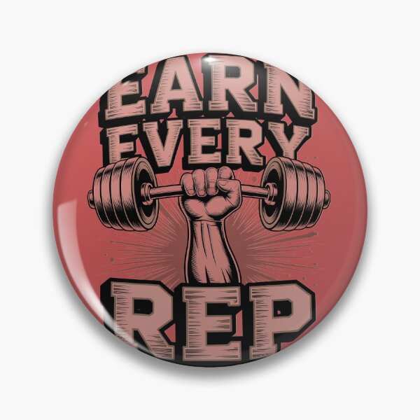 Item preview,  Earn Every Rep - Gym Motivation Shirt designed and sold by Hadamah.
