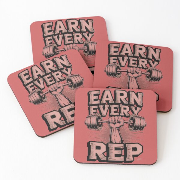 Item preview,  Earn Every Rep - Gym Motivation Shirt designed and sold by Hadamah.