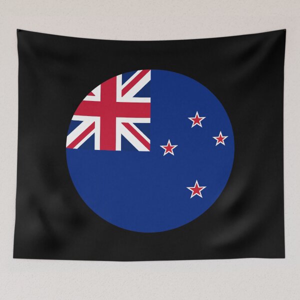 Item preview, New Zealand Circle Flag NZ designed and sold by shitpostee.