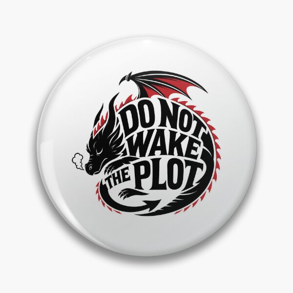 Item preview, Do Not Wake The Plot Dark Dragon Silhouette Art designed and sold by Fenay Designs.