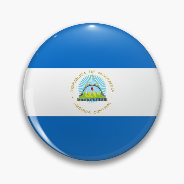 Item preview, Nicaragua Circle Flag NI designed and sold by shitpostee.