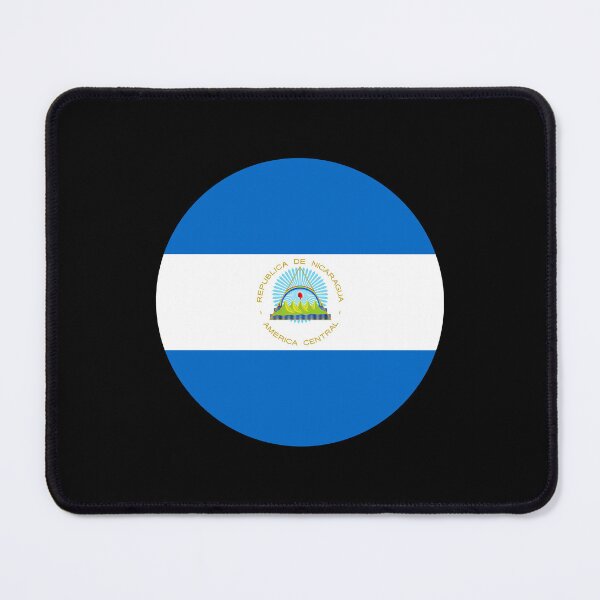 Item preview, Nicaragua Circle Flag NI designed and sold by shitpostee.
