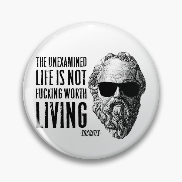 Item preview, Cool Socrates Quote # 4 designed and sold by MagicEyesOnly.