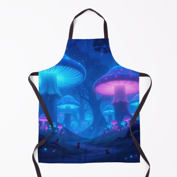 Item preview, Psychedelic Mushroom Fantasy Forest designed and sold by Fanta-sticky.