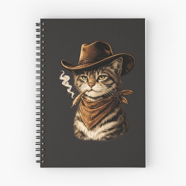Item preview,  Cowboy Cat Classic T-Shirt – Badass Western Cat Cowboy Hat Bandana Outlaw Cat Lover Gift Graphic Tee designed and sold by IconicDesignsXd.