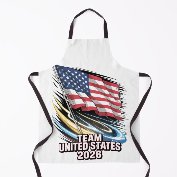 Item preview, Team United States USA 2026 Fan Flag T-Shirt V8 designed and sold by DBWStudios.