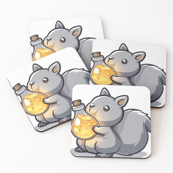 Item preview, Apothecary Squirrel Elixir designed and sold by IllumeInk.