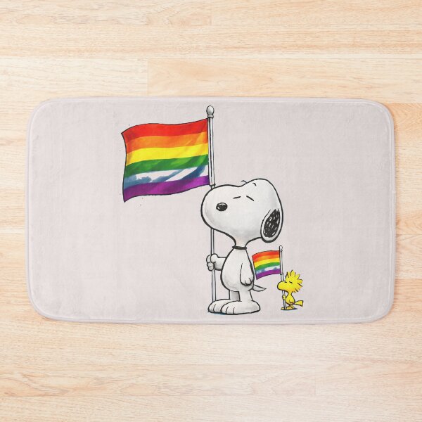 Item preview, Snoopy Woodstock Peanuts Pride Lgbtq Support designed and sold by LysiTHWIP.