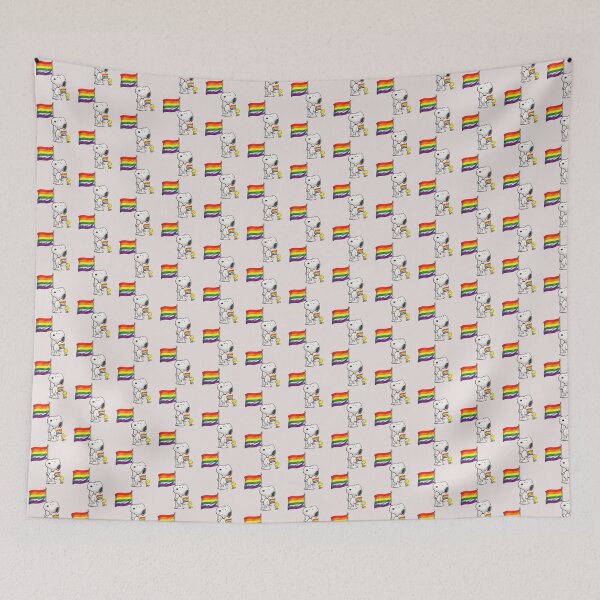 Item preview, Snoopy Woodstock Peanuts Pride Lgbtq Support designed and sold by LysiTHWIP.