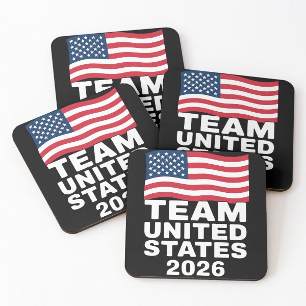 Item preview, Team United States USA 2026 Fan Flag T-Shirt V9 designed and sold by DBWStudios.
