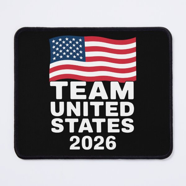 Item preview, Team United States USA 2026 Fan Flag T-Shirt V9 designed and sold by DBWStudios.