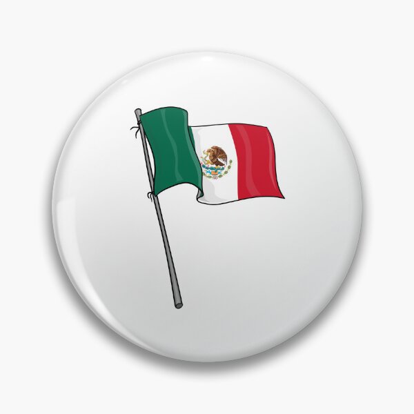 Artikelvorschau, mexikanische Flagge entworfen und verkauft von LiteratiOnline.
