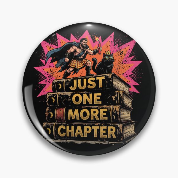Item preview, Just One More Chapter Fantasy RPG Book Lover Humor designed and sold by AdyKurniawan.