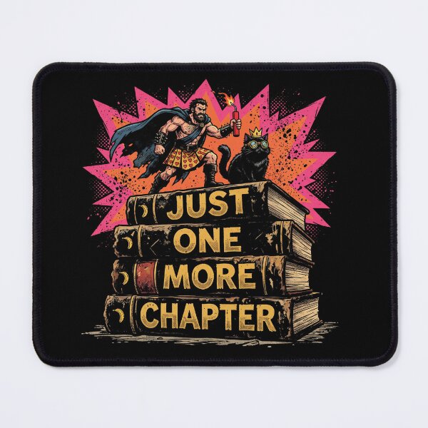 Item preview, Just One More Chapter Fantasy RPG Book Lover Humor designed and sold by AdyKurniawan.