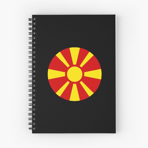 Item preview, North Macedonia Circle Flag MK designed and sold by shitpostee.