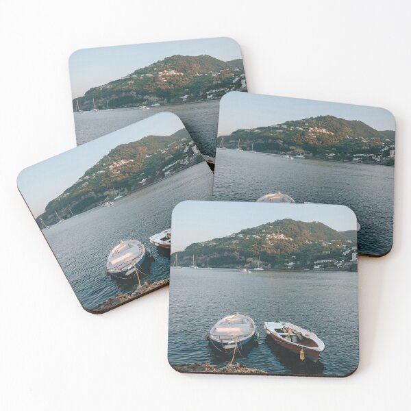 Item preview, Mediterranean Serenity: Boats at Golden Hour designed and sold by asun5.