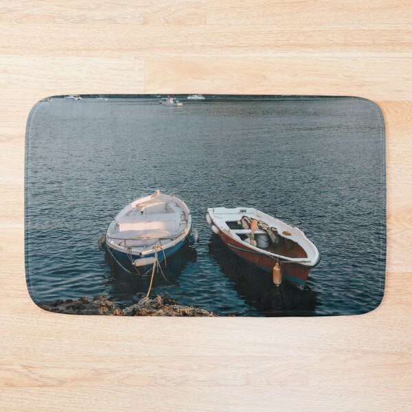 Item preview, Mediterranean Serenity: Boats at Golden Hour designed and sold by asun5.