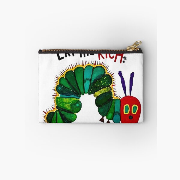 Item preview, Eat The Rich Hungry Caterpillar Sticker designed and sold by Bigeasy22441.