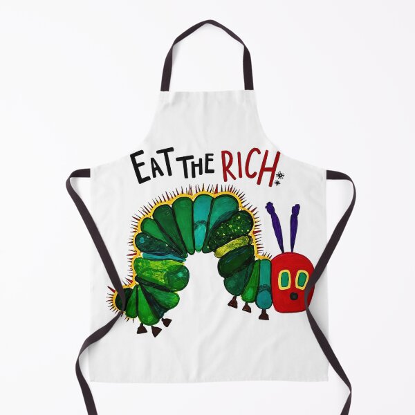 Item preview, Eat The Rich Hungry Caterpillar Sticker designed and sold by Bigeasy22441.