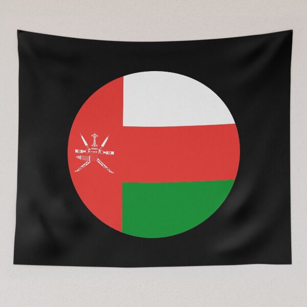Item preview, Oman Circle Flag OM designed and sold by shitpostee.