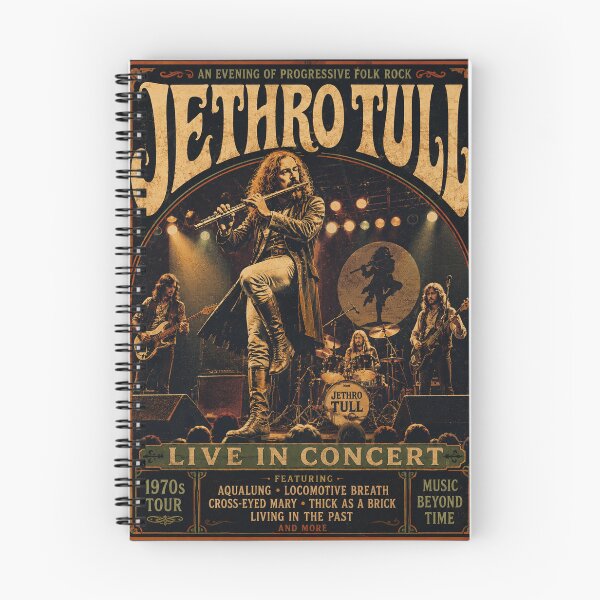 Item preview, Vintage Jethro Tull Concert 1970s designed and sold by orelle84.