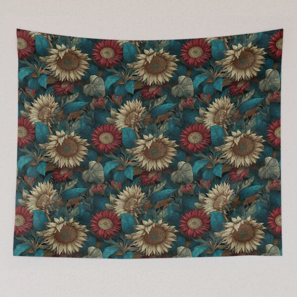 Item preview, Minimalistic Sunflower Texture  - Birth Flower Pattern - Birthday Gifts For Boyfriend designed and sold by RoyalStarsPatts.