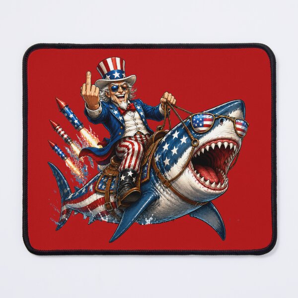 Item preview, Patriotic Freedom Shark USA designed and sold by Willyboy16.
