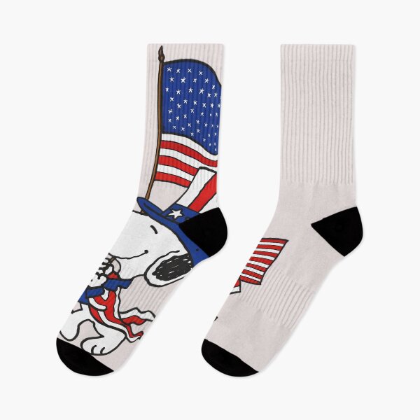 Item preview, Snoopy And Woodstock Patriotic American Flag Celebration designed and sold by LysiTHWIP.