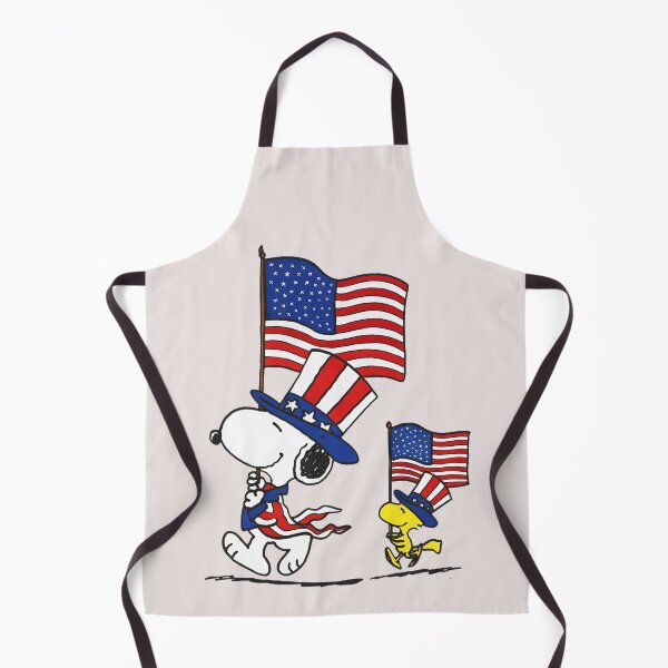 Item preview, Snoopy And Woodstock Patriotic American Flag Celebration designed and sold by LysiTHWIP.
