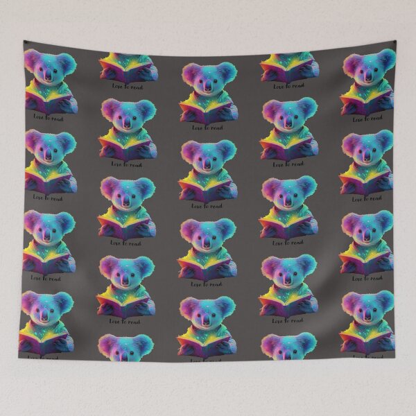 Item preview, Koala Love to read designed and sold by TruthfulHeart.