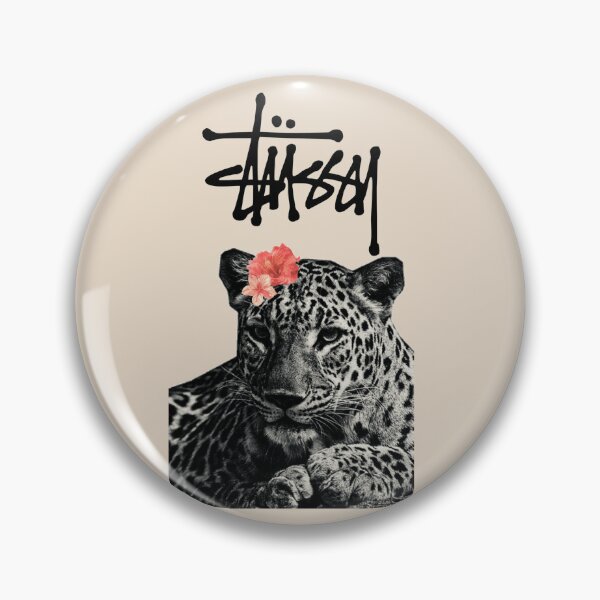 Item preview, Black And White Leopard Flower Streetwear Classic T-Shirt designed and sold by Lilbahlil.