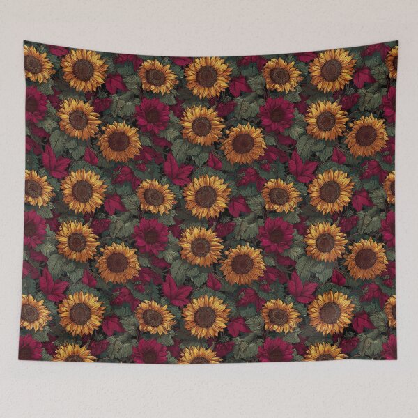 Item preview, Blooming Sunflower Print  - Birth Flower Pattern - Birthday Gifts For Dad designed and sold by RoyalStarsPatts.