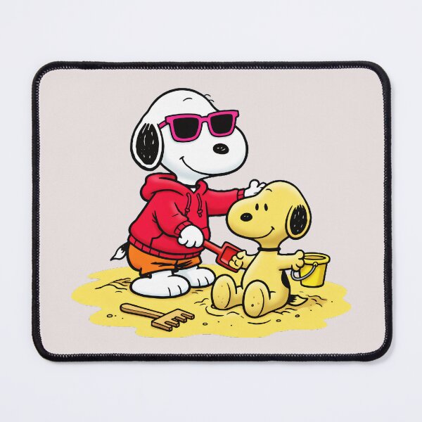 Item preview, Snoopy Woodstock Beach Summer Peanuts Friends designed and sold by LysiTHWIP.