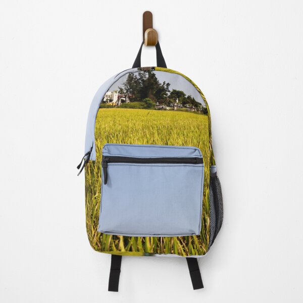Item preview, Tropical agricultural landscape with golden hues designed and sold by franck380.