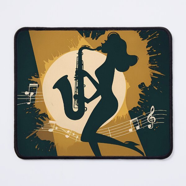 Item preview, Jazz Saxophonist - International Jazz day designed and sold by Art-Arcade6.