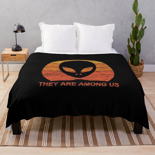 Item preview, They Are Among Us – Retro Alien T-Shirt designed and sold by natopisz.