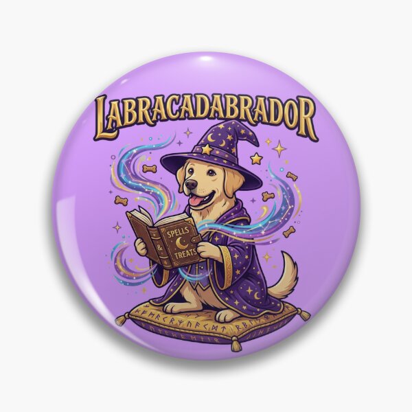 Item preview, Funny Wizard Labrador Labracadabrador Dog Lover Fantasy Pun Gift designed and sold by Im-Ara.