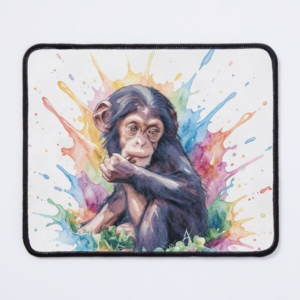Item preview, Baby Monkey in Watercolor designed and sold by tomorrowsart.