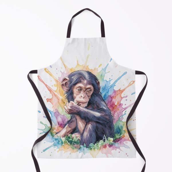 Item preview, Baby Monkey in Watercolor designed and sold by tomorrowsart.
