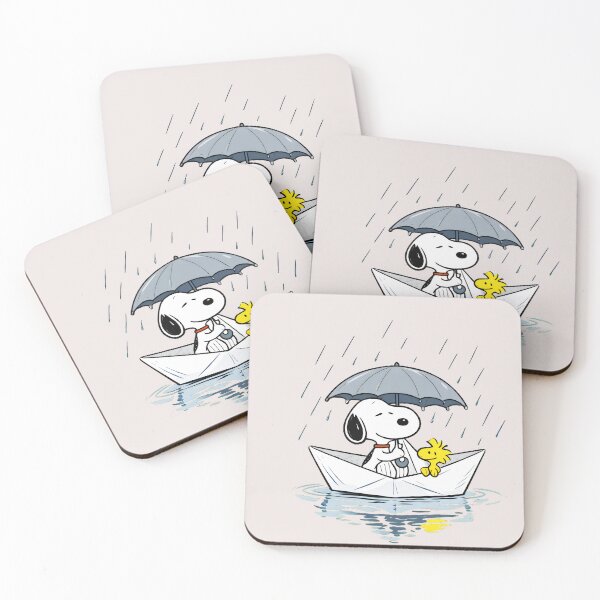 Item preview, Peanuts Snoopy Woodstock Umbrella Rainy Day designed and sold by LysiTHWIP.