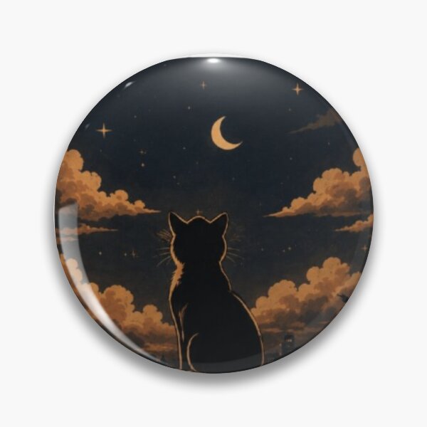 Item preview,  Long Live Life Cat Hoodie – Aesthetic Lofi Night Sky City Cat Moon Vintage Graphic Pullover Hoodie designed and sold by IconicDesignsXd.