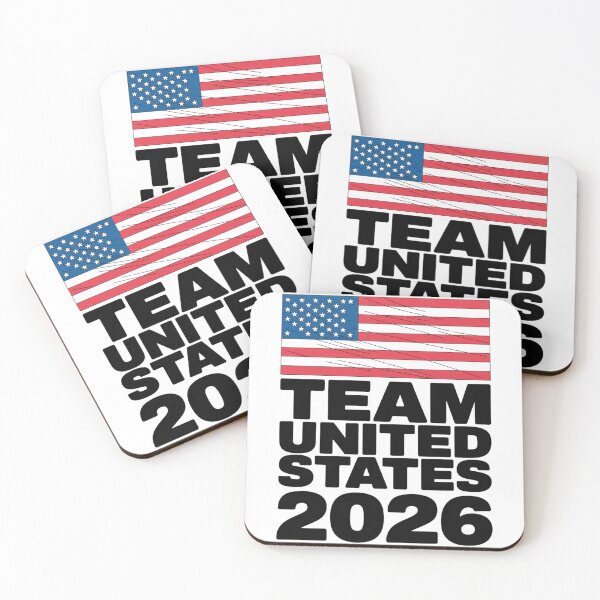 Item preview, Team United States USA 2026 Fan Flag T-Shirt V10  designed and sold by DBWStudios.