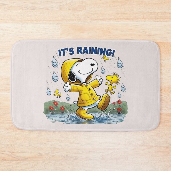 Item preview, Snoopy It's Raining Peanuts Rainy Day Fan designed and sold by LysiTHWIP.