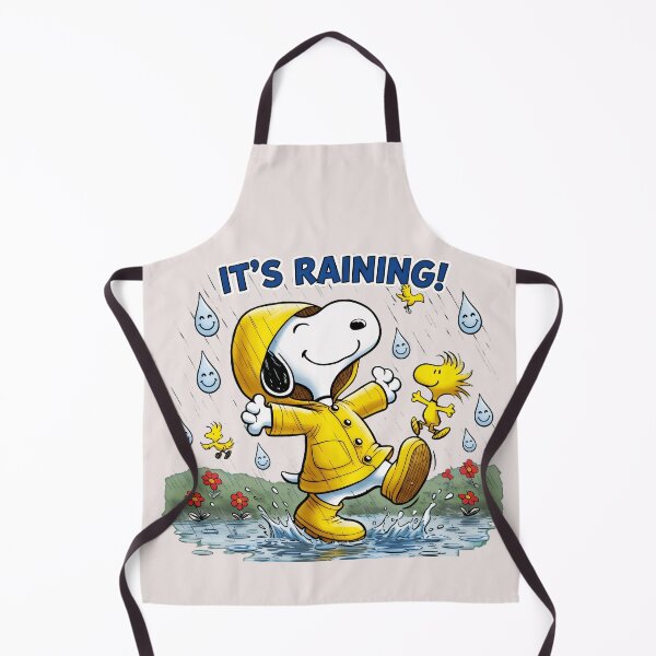 Item preview, Snoopy It's Raining Peanuts Rainy Day Fan designed and sold by LysiTHWIP.
